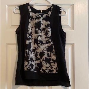 Black Sleeveless Blouse